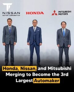 Honda, Nissan, and Mitsubishi Join Forces in Game-Changing Merger to Challenge Global Auto Titans