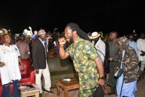 Daddy Showkey Delivers Powerful Christmas Performance for Wounded Soldiers in Kaduna, Spreading Hope and Healing