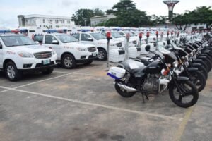 Sanwo-Olu Launches 2,200 Housing Units for Police, Donates 260 Patrol Vehicles and Security Gear