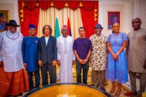 "Wike, Sons Visit President Tinubu for Christmas Homage in Lagos [PHOTOS]"