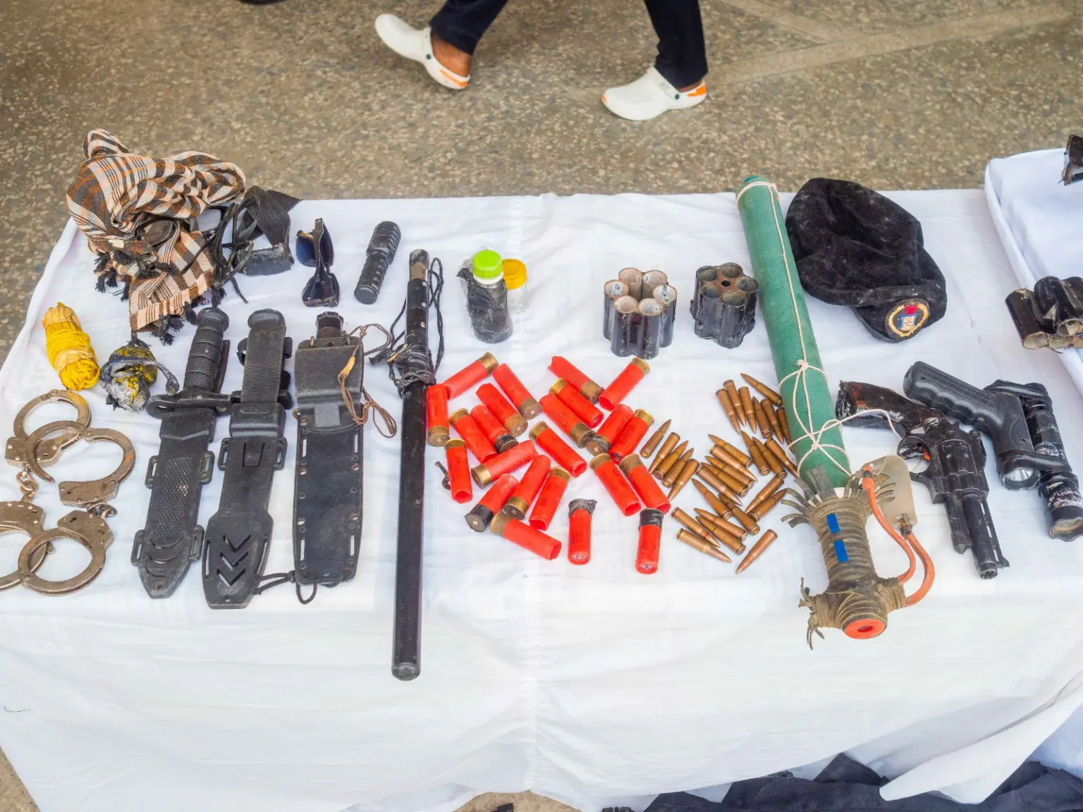 FCT Police Uncover Dangerous Arsenal After Shooting Incident in Abuja