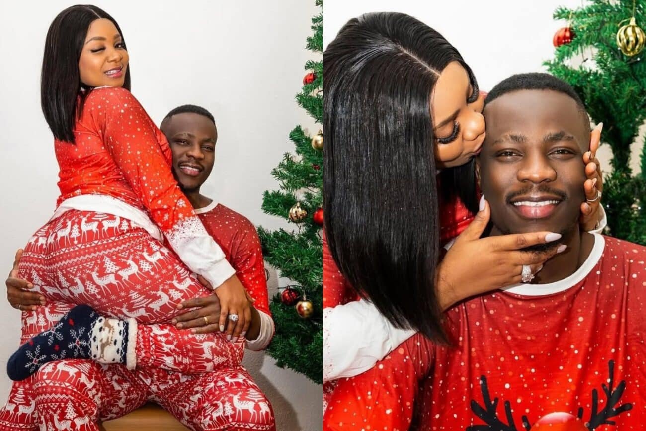 BBNaija Queen Celebrates First Christmas With Husband, Promises Eternal Love in Heartwarming Photos