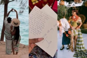 Priscilla Ojo Shares Heartwarming Love Letter from Juma Jux as She Reflects on a Magical 2024 (Photos)