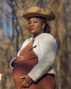 Deborah Enenche Reflects on Motherhood Journey, Shares How Pregnancy Humbled Her