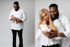 Ocee Mbadiwe, BBNaija, Celebrity Baby, Nollywood News, Nigerian Celebrities, Christmas Baby, Baby Girl Announcement, Celebrity Parenthood, Nigerian Entertainment, Blessings of Family