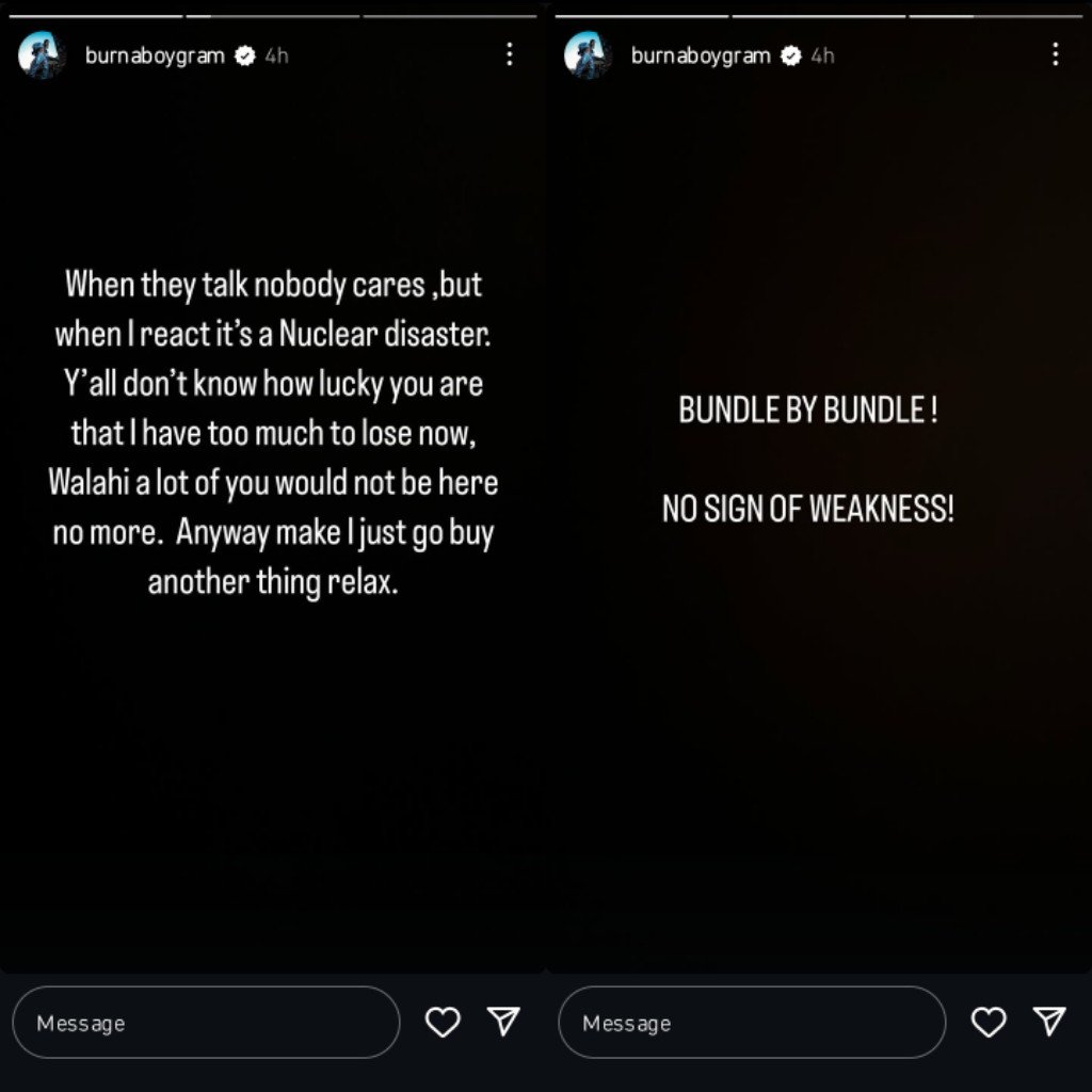 Burna Boy Reacts Fiercely to Criticism Over Speed Darlington’s Arrest