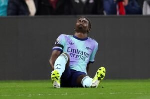 Saka Faces Over Two Months Out After Hamstring Surgery, Arsenal Boss Arteta Confirms