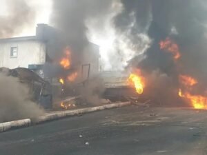 Delta Governor Mourns Victims of Agbor Tanker Fire Incident