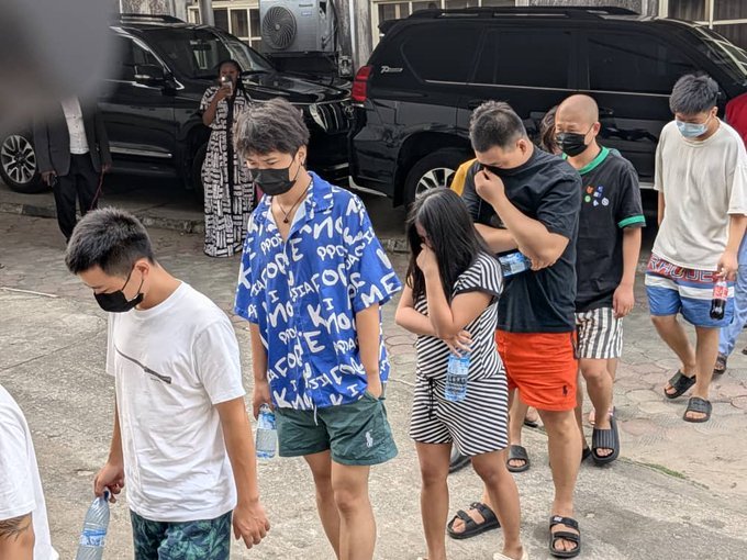 EFCC Arraigns 11 Chinese Nationals, One Filipino and Company for Alleged Cybercrimes and Romance Fraud in Lagos