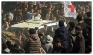 Ceasefire: Israeli Hostage Arbel Yehoud Handed Over to Red Cross Amid Chaos in Gaza