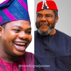 Mr Macaroni Features Pete Edochie, Other Nollywood Legends in New Skit: "This Must Hit The Cinema"