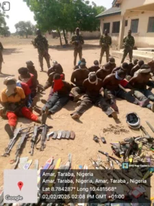 Troops Dismantle Bandit Camp in Taraba, Kill One, 23 Surrender