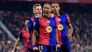 LaLiga 10-man Barcelona thrash Sevilla, close gap to Real Madrid, Atletico