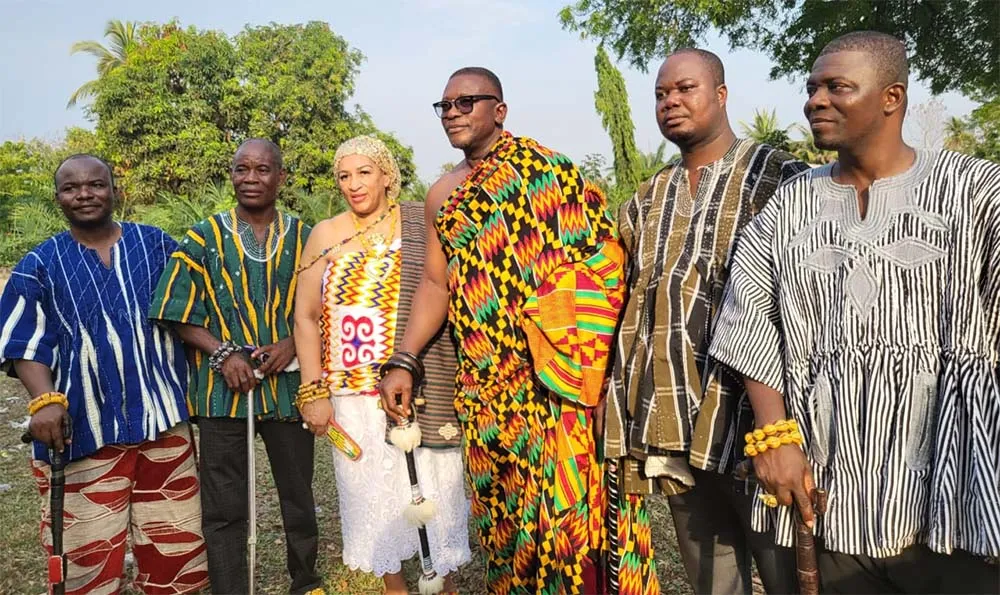 London Fashion Icon, Mary Martin Crowned Diaspora Queen Mother in Ghana as African Chiefs Unite in Historic Ceremony