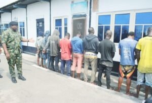 Nigerian Navy Arrests Nine Pipeline Vandals and Seizes 408 Drums of Stolen Fuel in Lagos