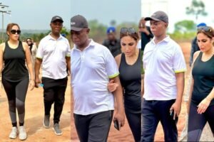 Regina Daniels Absent as Laila Charani Joins Ned Nwoko on Official Duty Amid Growing Affection