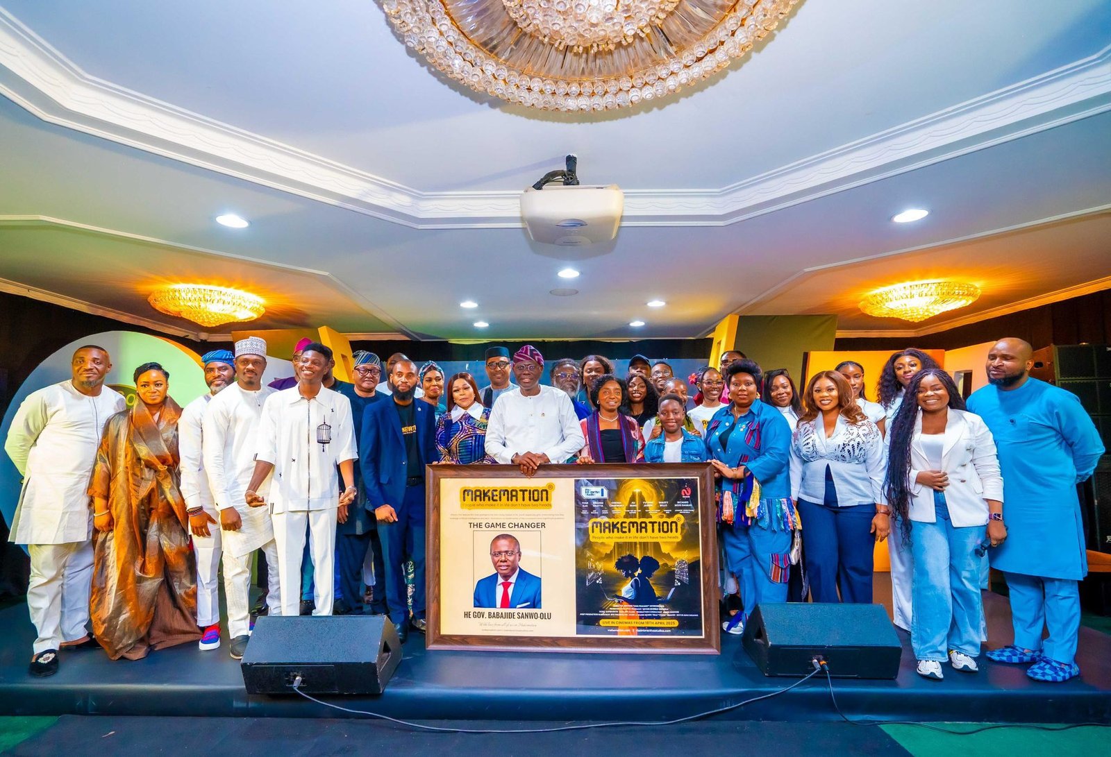 Sanwo-Olu Unveils Africa’s First AI Feature Film and Pledges Support for Nollywood’s Digital Future