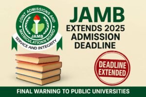 JAMB sets October deadline for university admissions May 11, 2026 3:45 pm