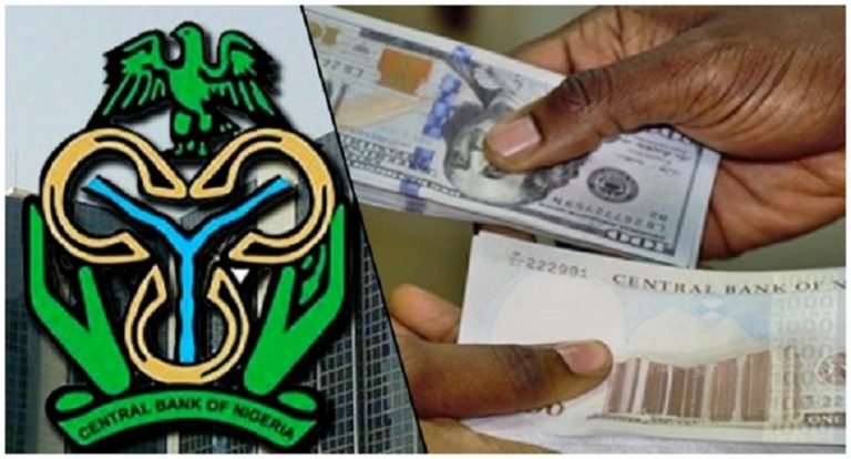 Naira Exchange Rate Falls to ₦1,332 Against Dollar as CBN Data Shows Interbank FX Transactions Plunge 77.7%